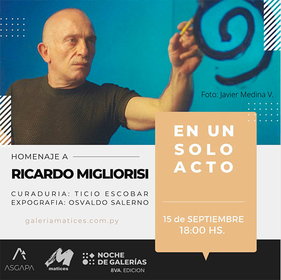 Noche de galerías - Ricardo Migliorisi "En un solo acto" (2022)