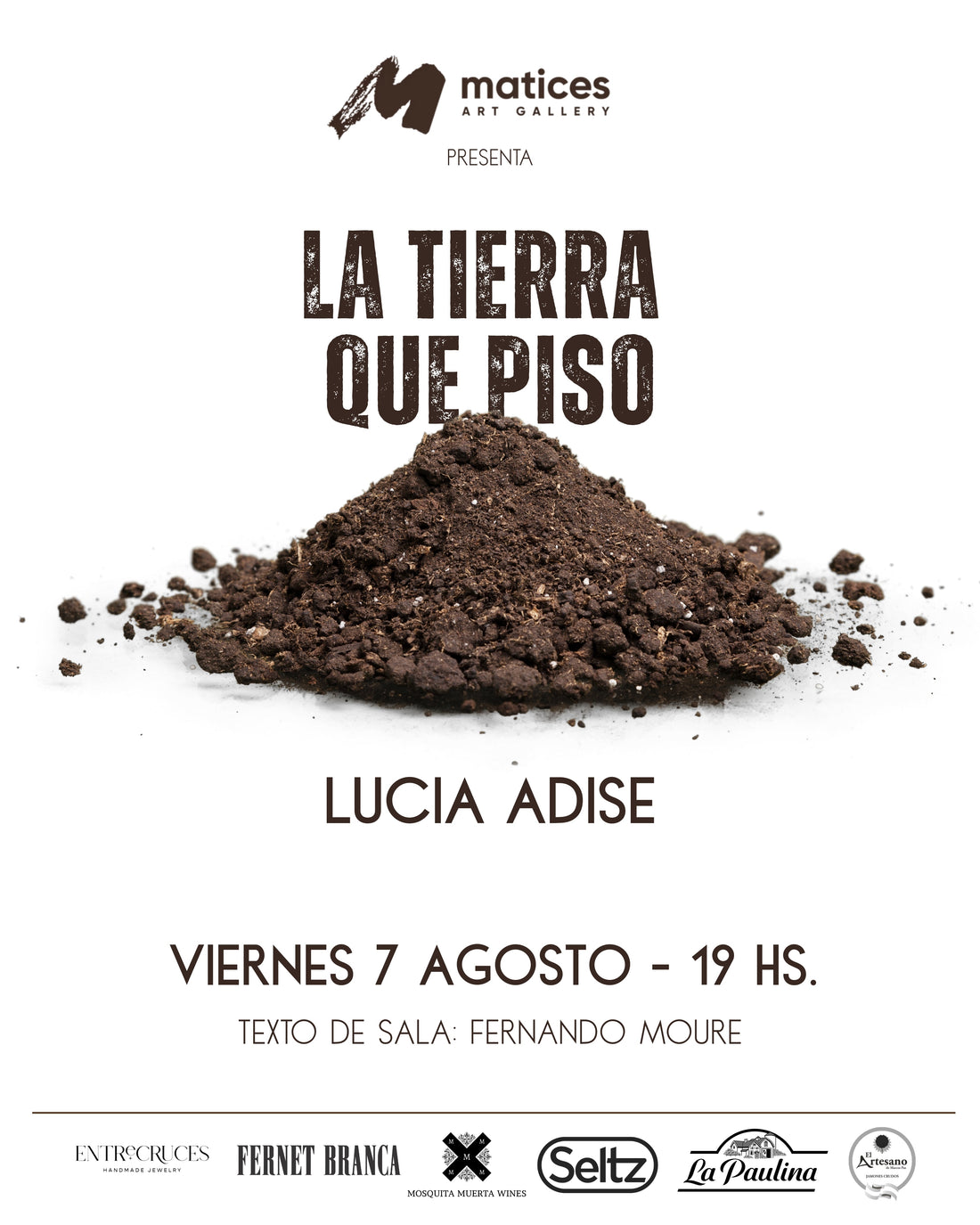 LA TIERRA QUE PISO - LUCIA ADISE