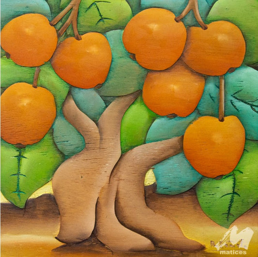 ARBOL DE LA VIDA NARANJA